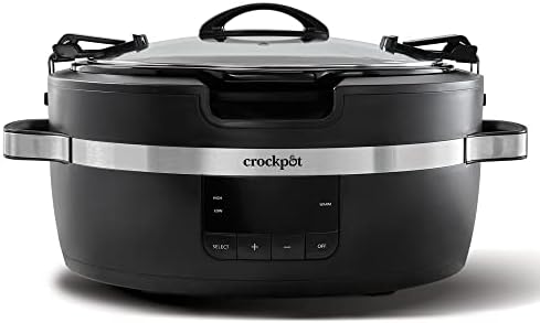 Crock-Pot Thermoshield 6 Quart Slow Cooker with Carry Handles S12S