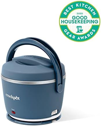 Crock-Pot Electric Lunch Box Food Warmer 20oz – Faded Blue S22V