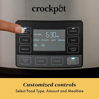 Crock-Pot MyTime 6 Quart Programmable Slow Cooker S08D