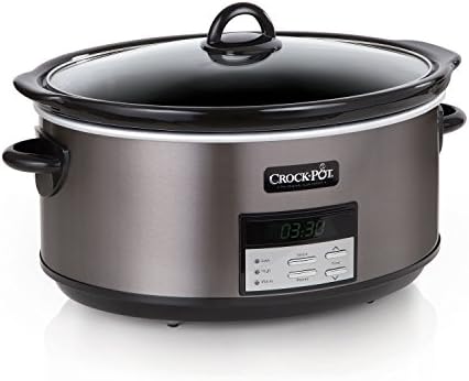 Crock-Pot 8 Quart Programmable Slow Cooker with Auto Warm S28G