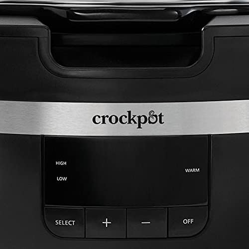 Crock-Pot Thermoshield 6 Quart Slow Cooker with Carry Handles S12S