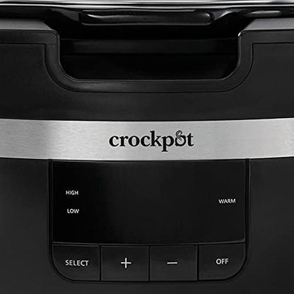 Crock-Pot Thermoshield 6 Quart Slow Cooker with Carry Handles S12S