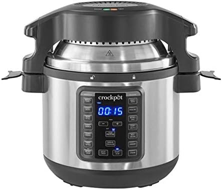 Crock-Pot Express Crisp 8 Quart 10-in-1 Pressure Cooker S06F