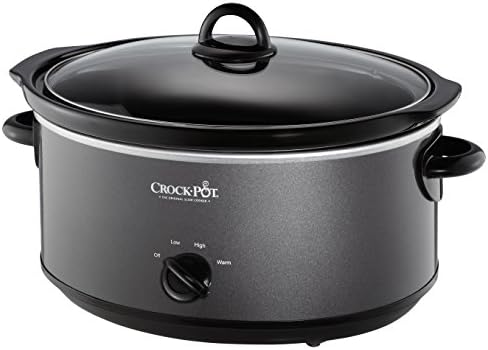 Crock-Pot 7 Quart Slow Cooker – Charcoal S09Q