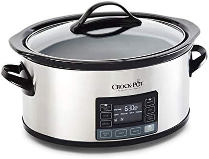 Crock-Pot MyTime 6 Quart Programmable Slow Cooker S08D
