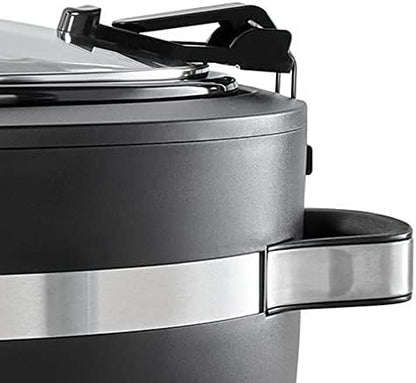 Crock-Pot Thermoshield 6 Quart Slow Cooker with Carry Handles S12S