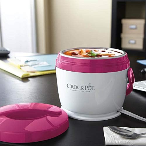 Crock-Pot Lunch Crock Portable Food Warmer 20oz – Pink S03U