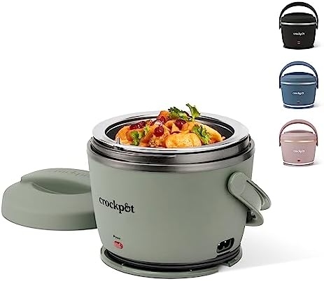 Crock-Pot Portable Electric Lunch Box Food Warmer – Green S21D