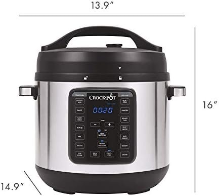 Crock-Pot 8 Quart Express Crock Multi-Use Pressure Cooker S05K