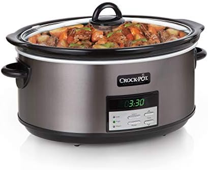Crock-Pot 8 Quart Programmable Slow Cooker with Auto Warm S28G