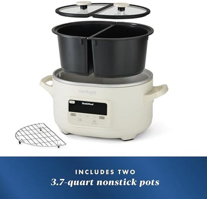 Crock-Pot MultiMeal Multicooker with Programmable Slow Cooker S16M
