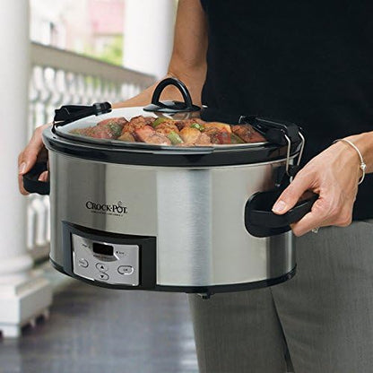 Crock-Pot Cook & Carry 6 Quart Programmable Slow Cooker S15J