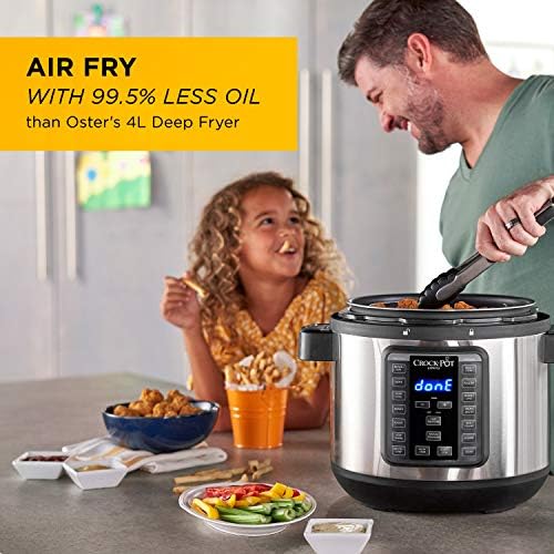 Crock-Pot Express Crisp 8 Quart 10-in-1 Pressure Cooker S06F