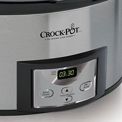 Crock-Pot Cook & Carry 6 Quart Programmable Slow Cooker S15J