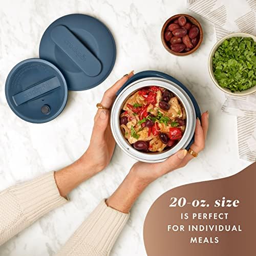 Crock-Pot Electric Lunch Box Food Warmer 20oz – Faded Blue S22V