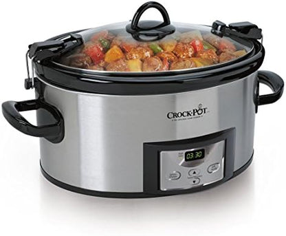 Crock-Pot Cook & Carry 6 Quart Programmable Slow Cooker S15J