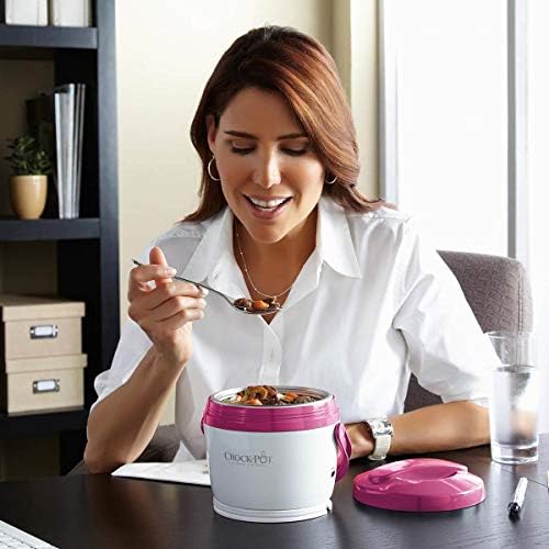 Crock-Pot Lunch Crock Portable Food Warmer 20oz – Pink S03U