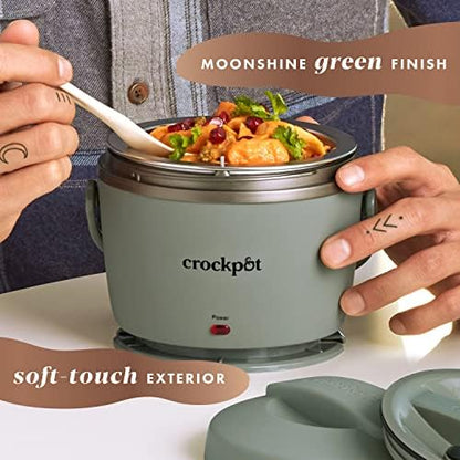 Crock-Pot Portable Electric Lunch Box Food Warmer – Green S21D