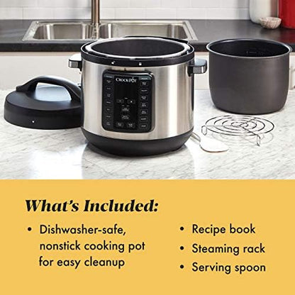 Crock-Pot 8 Quart Express Crock Multi-Use Pressure Cooker S05K