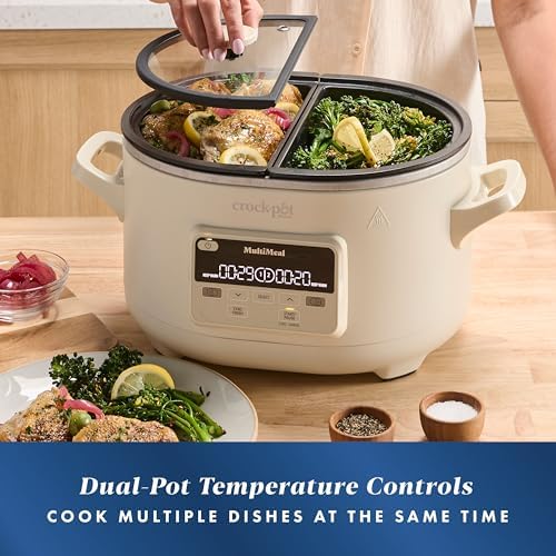 Crock-Pot MultiMeal Multicooker with Programmable Slow Cooker S16M