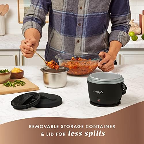 Crock-Pot Electric Lunch Box Food Warmer 20oz – Black S26G