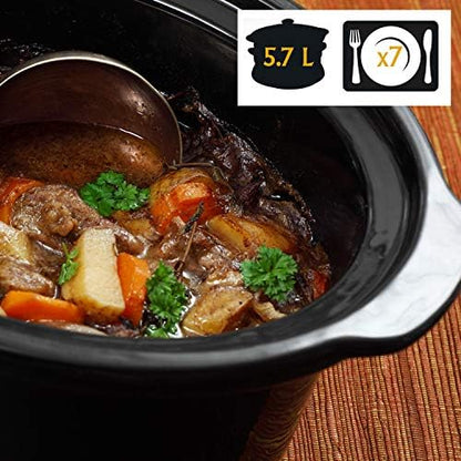 Crock-Pot Cook & Carry 6 Quart Portable Slow Cooker S07N