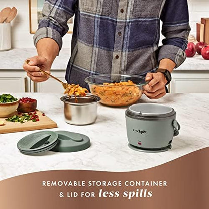 Crock-Pot Portable Electric Lunch Box Food Warmer – Green S21D