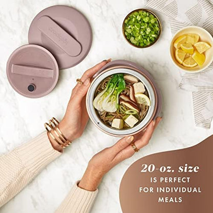 Crock-Pot Electric Lunch Box Food Warmer 20oz – Blush Pink S18G