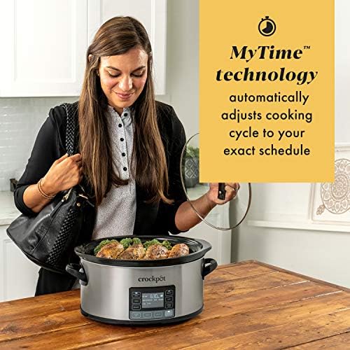Crock-Pot MyTime 6 Quart Programmable Slow Cooker S08D