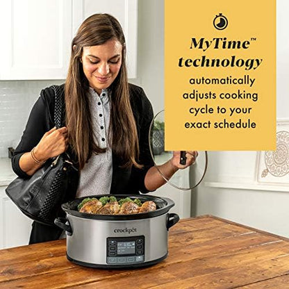Crock-Pot MyTime 6 Quart Programmable Slow Cooker S08D