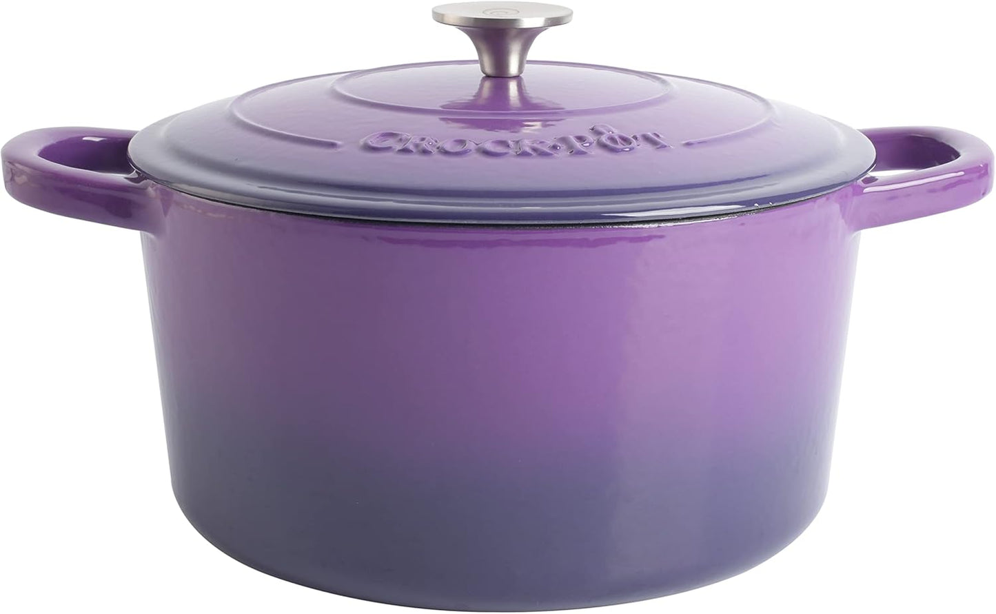 Crock-Pot 3 Quart Enameled Cast Iron Dutch Oven – Aqua S02Q