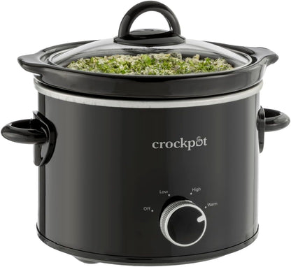 Crock-Pot 2 Quart Mini Slow Cooker – Classic Compact Cooker S01B