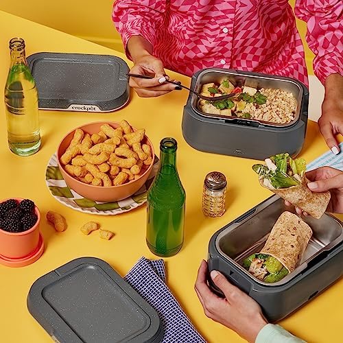 Crock-Pot Portable Electric Lunch Box Food Warmer 28oz S14W