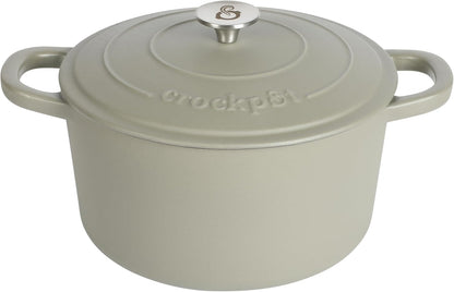 Crock-Pot 3 Quart Enameled Cast Iron Dutch Oven – Aqua S02Q