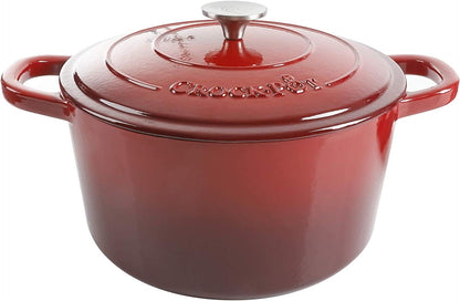Crock-Pot 3 Quart Enameled Cast Iron Dutch Oven – Aqua S02Q