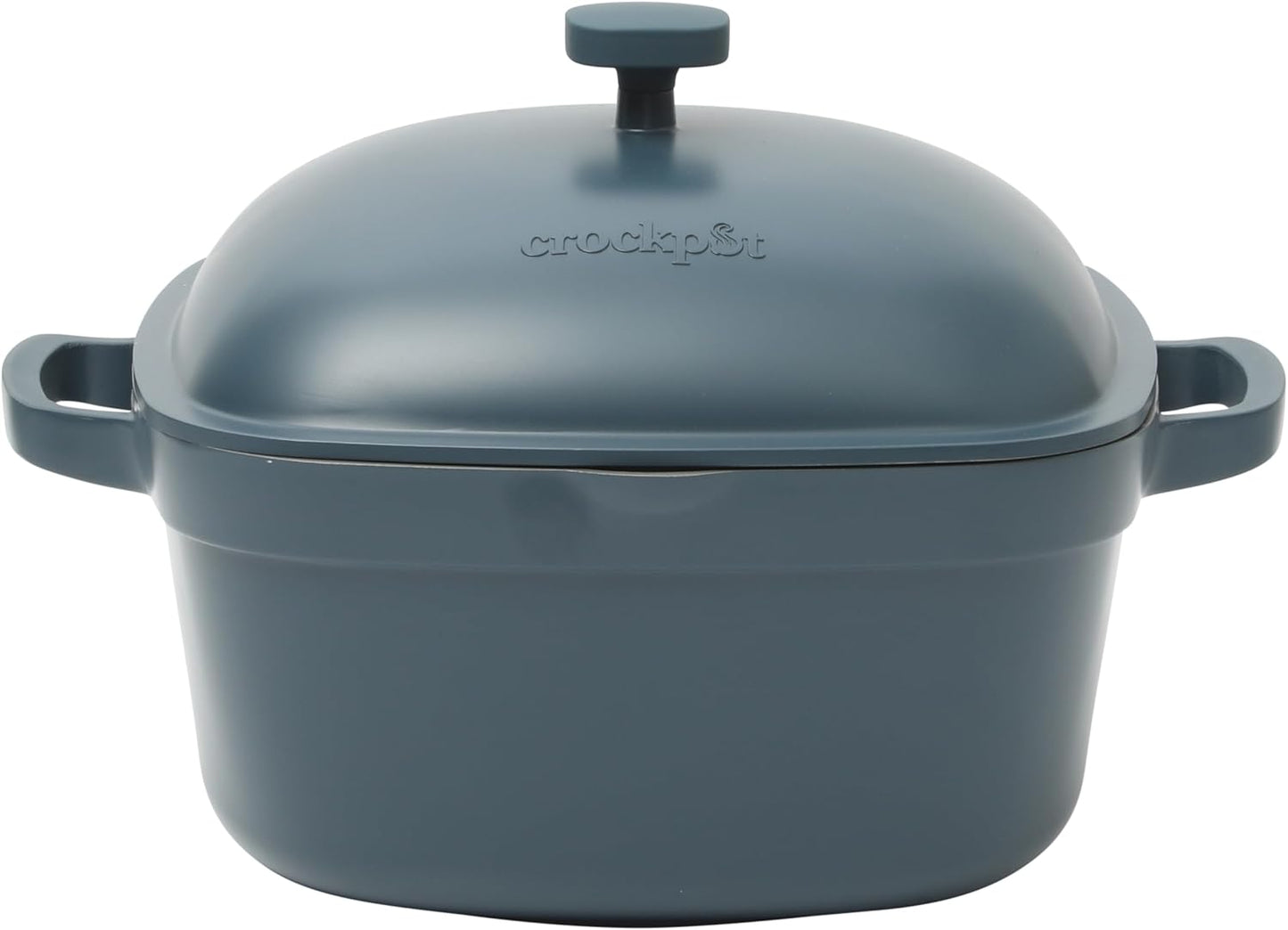 Crock-Pot 3 Quart Enameled Cast Iron Dutch Oven – Aqua S02Q